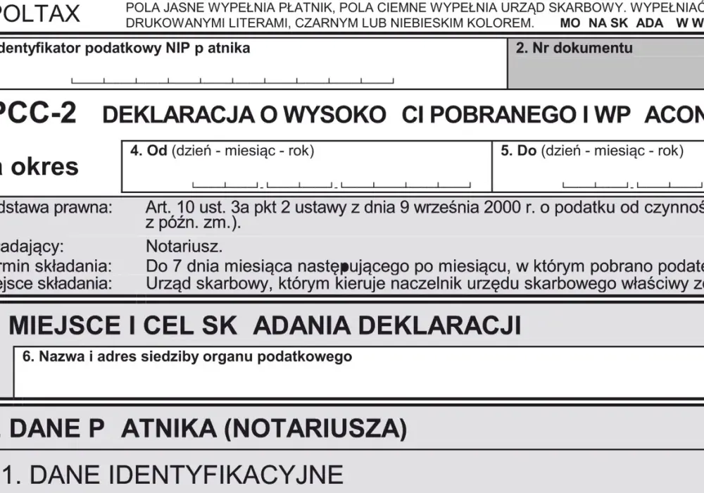 Rezerwacja mieszkania i podatki - co z VAT i PCC?
