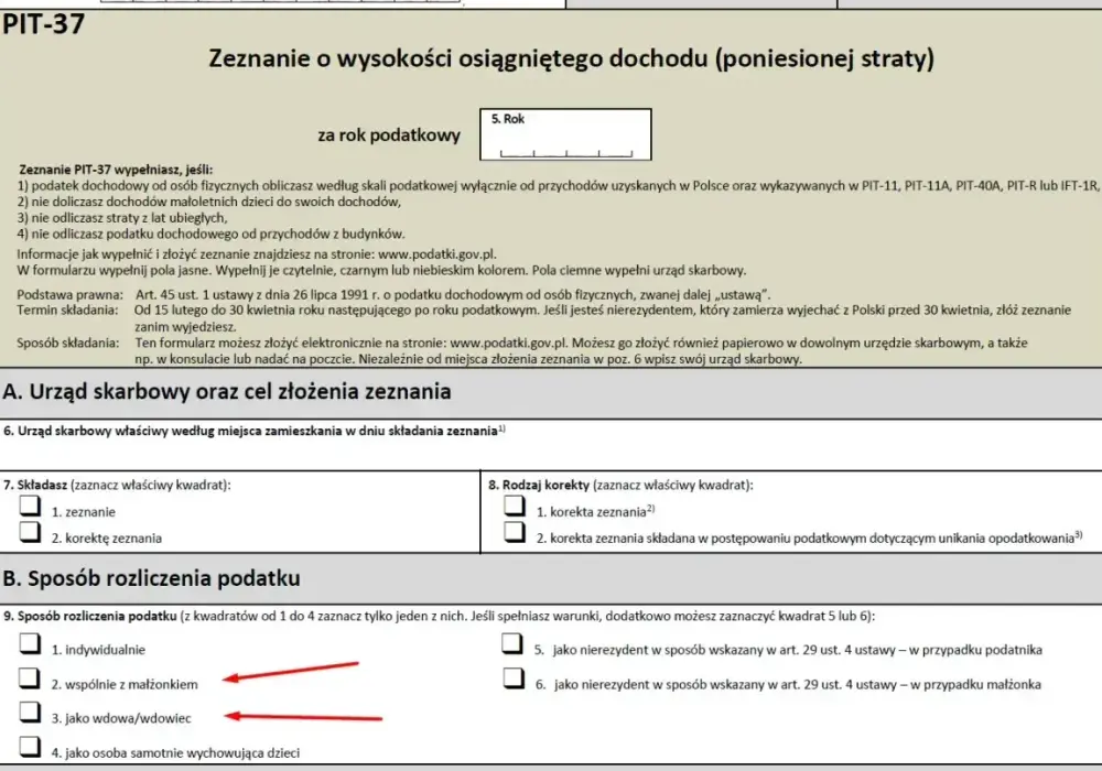 PIT-37 dla osób do 26 roku życia - kiedy trzeba go złożyć?