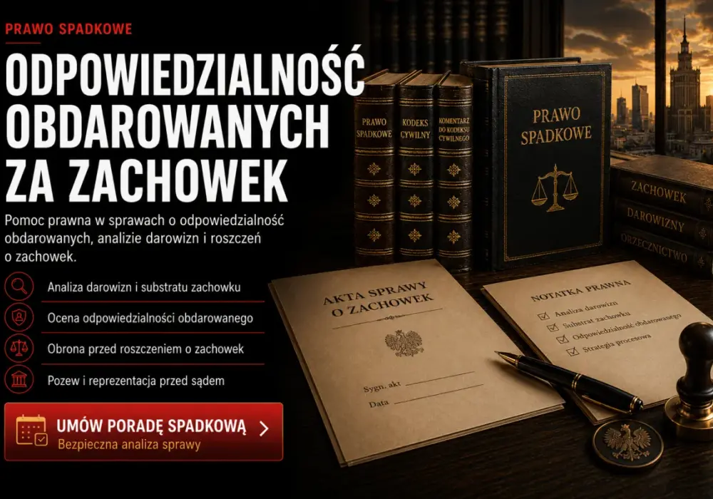Zachowek od darowizny - kiedy darowizna wpływa na podział spadku?