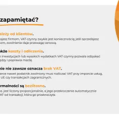 Płatnik VAT: wybór zależy od klientów, VAT to koszty i odliczenia, zwolnienie nie zawsze oznacza brak VAT, a limity i formalności są bezlitosne.