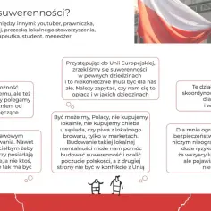 Suwerenność to niezależność, wolność wyboru. Polacy dyskutują o niej, patrząc na Unię Europejską i własne poczucie polskości.