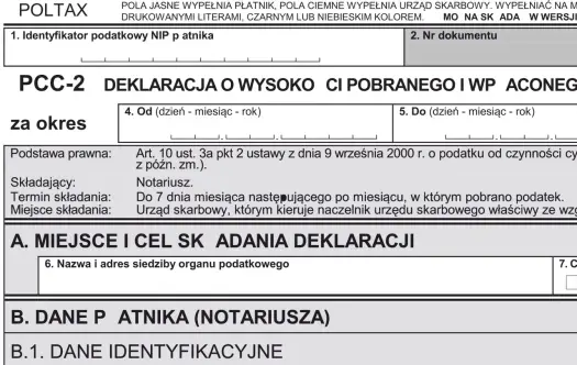 Rezerwacja mieszkania i podatki - co z VAT i PCC?