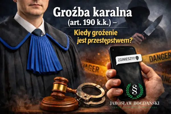 Groźba karalna - Kiedy słowa to przestępstwo? Poradnik.