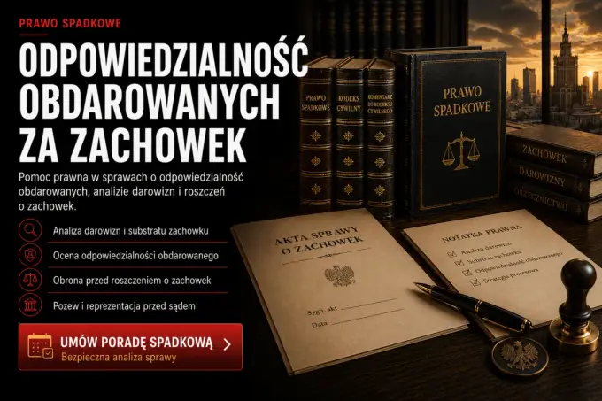 Zachowek od darowizny - kiedy darowizna wpływa na podział spadku?